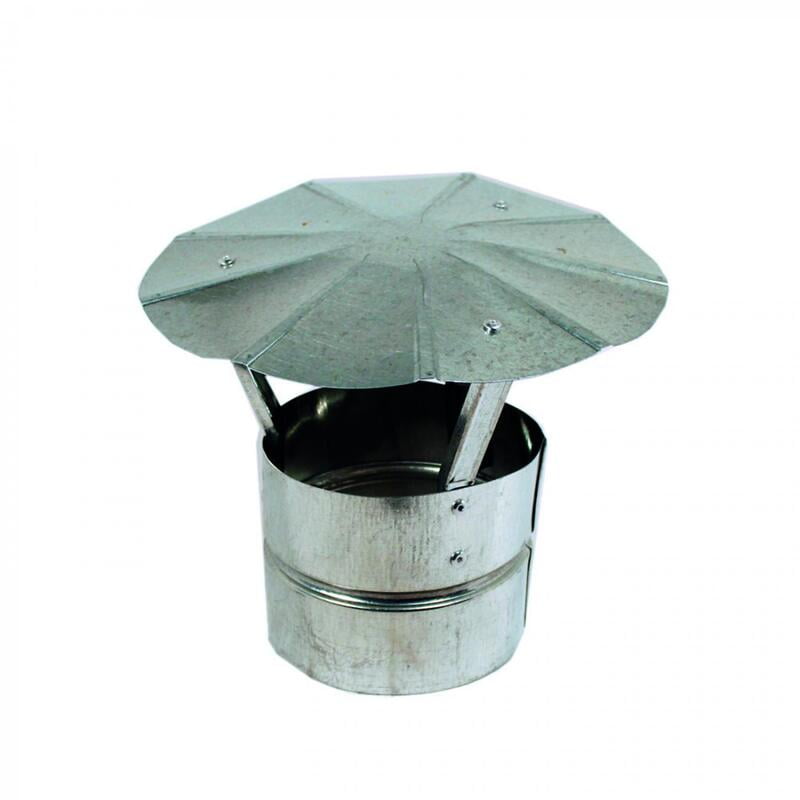Gorro para Tubo Galvanizado Medida 4 1/2''