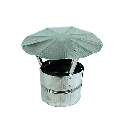 Gorro para Tubo Galvanizado Medida 3 1/2''
